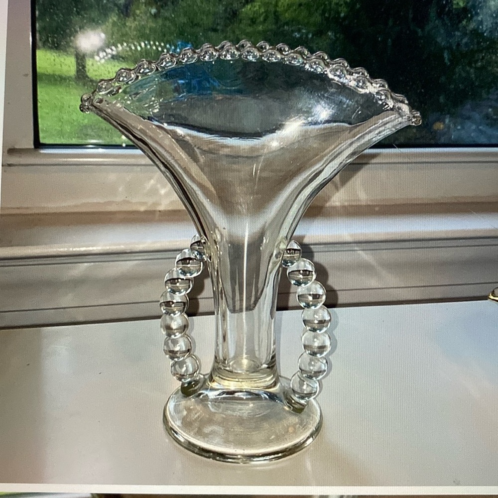 Candle wick Vase
